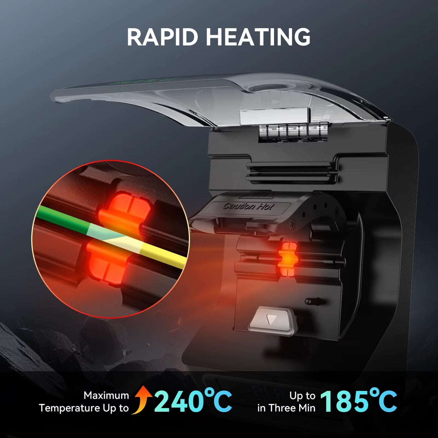 Filament Connector 1.75Mm Filament Fast Welding for Pla/Petg/Tpu/Abs/Pa/Nylon 200Pcs PTFE Sleeve Filament Splicer